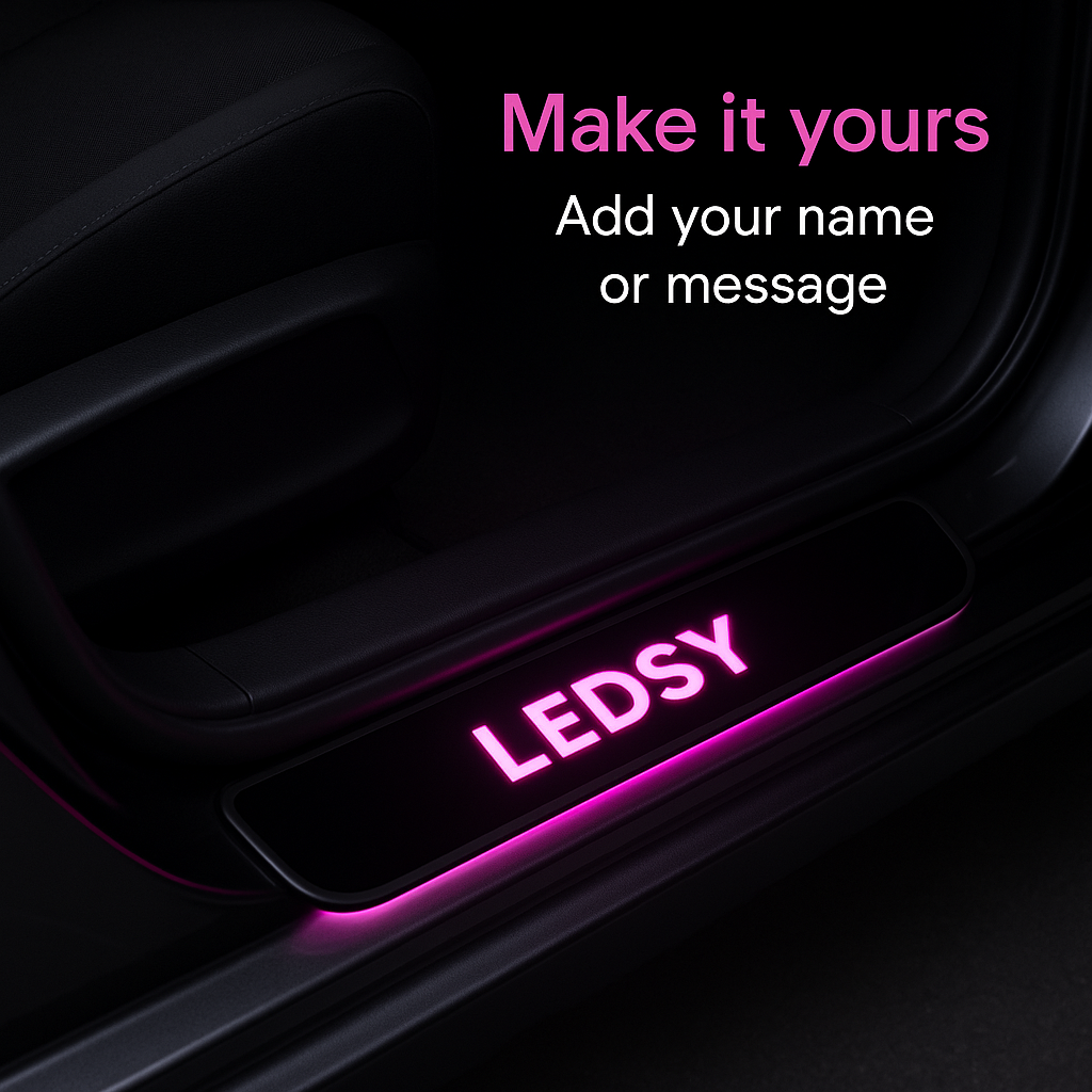 CUSTOM LED Door Light – Personalized Glow ✨